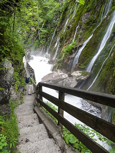 439166 - Wimbach Gorge, Berchtesgaden National Park, Germany